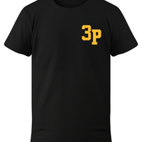 3p Football-Shirt schwarz