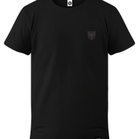 Black in black FFWL-Shirt minimalistisch
