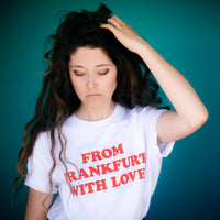 From Frankfurt with Love-Retro-Shirt