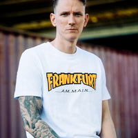 Frankfurt am Main-Skateshirt weiß