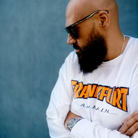 Frankfurt am Main-Skate-Longsleeve weiß