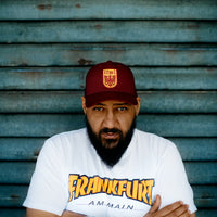 Frankfurt am Main-Skateshirt weiß