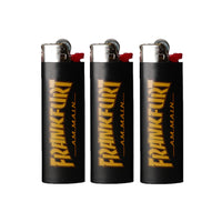 Frankfurt Feuerzeug Dreierpack – BIC Gasfeuerzeug mit Skaterstyle