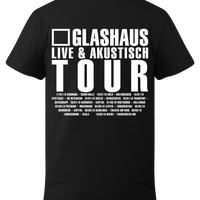 GLASHAUS-Live und akustisch-Tour-Shirt