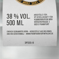 Moses Pelham Korn - Grundpreis 60 EUR/l - limitiert, nummeriert und signiert