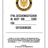 From Frankfurt with Love-Print at Home-Gutschein - 10, 25, 50 oder 100 EUR