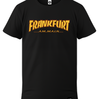 Frankfurt am Main-Skateshirt schwarz