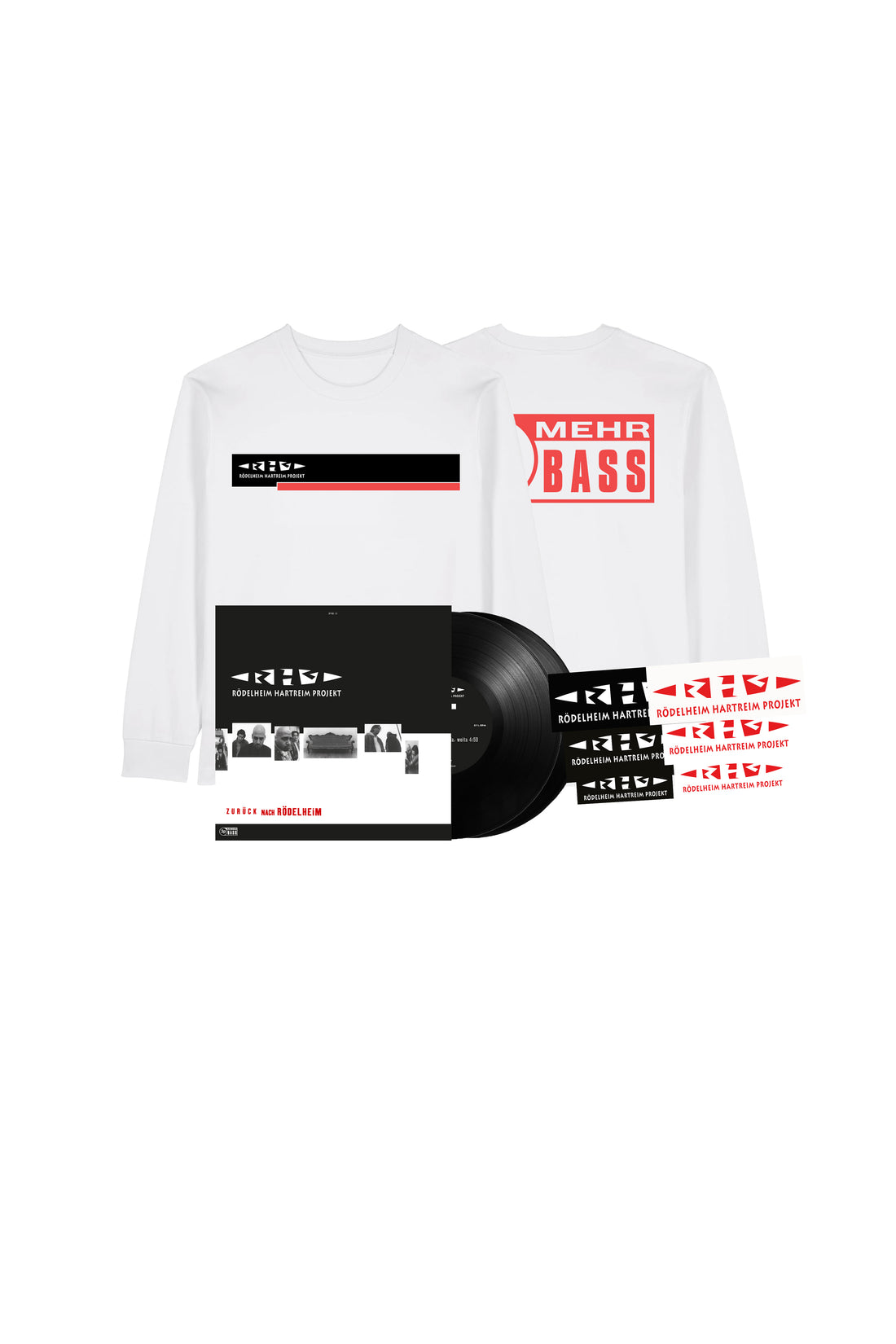 Roedelheim Hartreim Projekt - Zurueck nach Roedelheim-Vinyl-Bundle - Longsleeve, Sticker