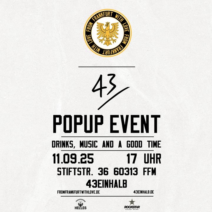FFWL | 43einhalb, 11.09.2025, 17 Uhr at 43einhalb, Ffm
