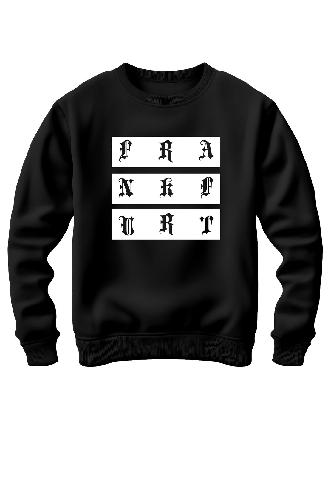 Frankfurt-Sweater - White-3-Block - Restbestaende: nur noch 3XL verfuegbar