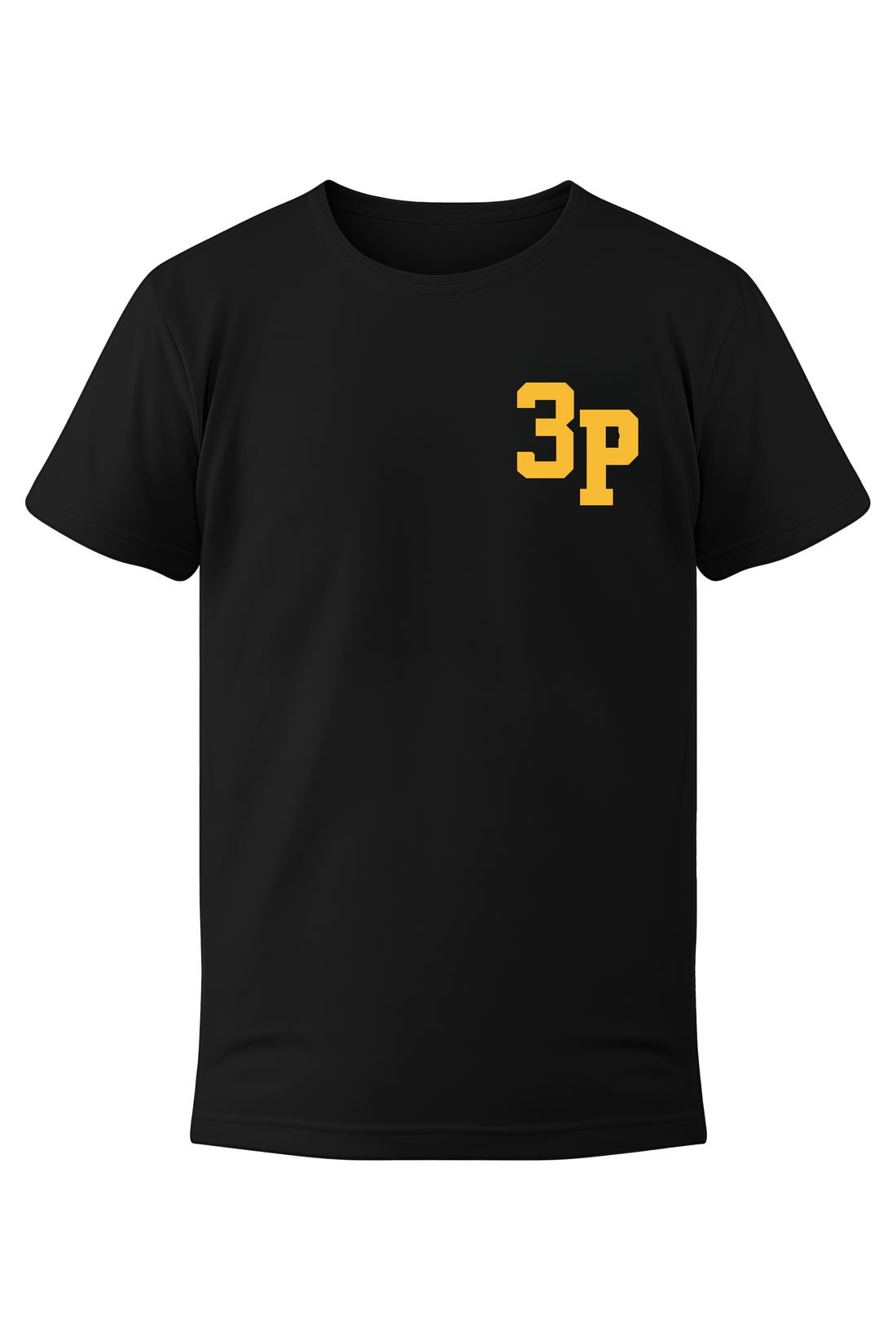 3p Football-Shirt schwarz