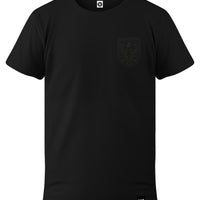 Frankfurt-Shirt black in black - limitierte Kleinauflage