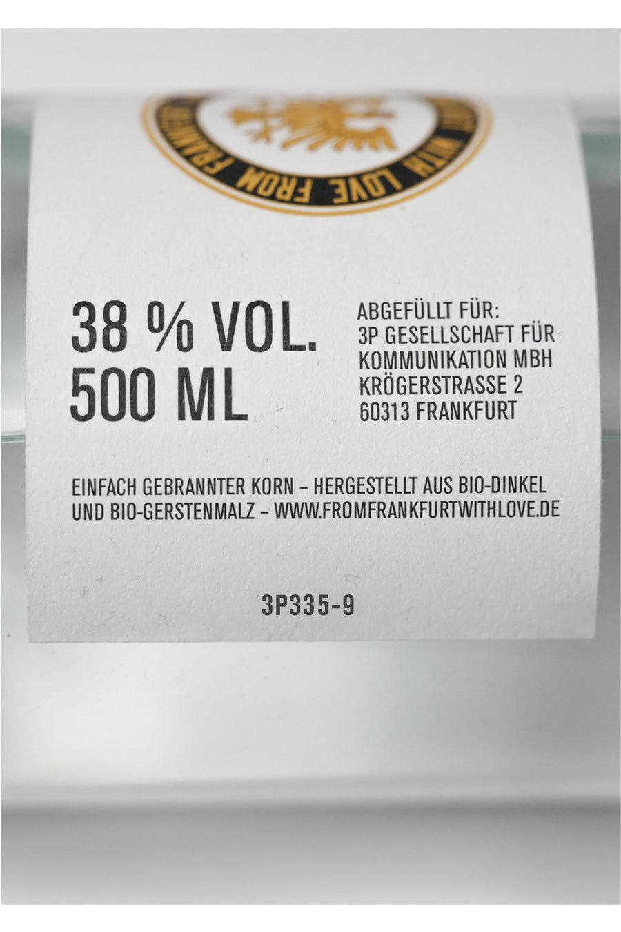 Moses Pelham Korn - Grundpreis 60 EUR/l - limitiert, nummeriert und signiert