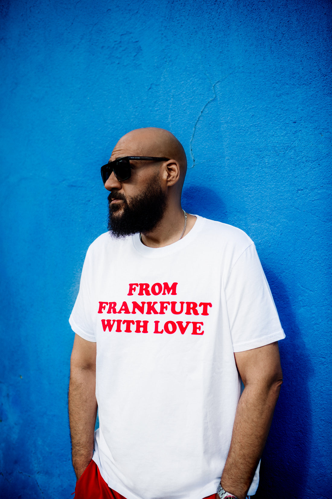 From Frankfurt with Love-Retro-Shirt
