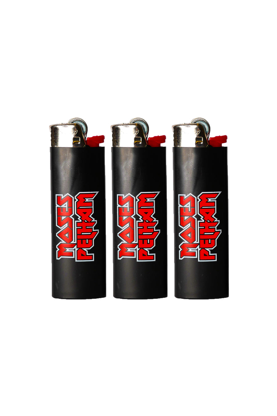 Moses Pelham-Superhelden-Feuerzeug - Dreierpack