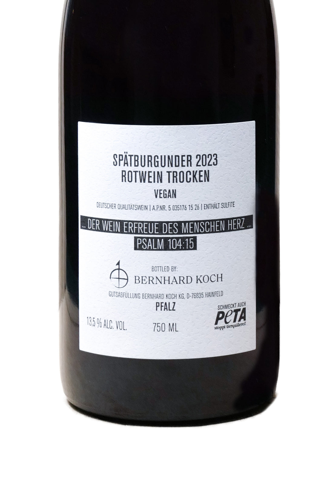 Moses Pelham Rot - 18 EUR - Grundpreis: 24 EUR/l