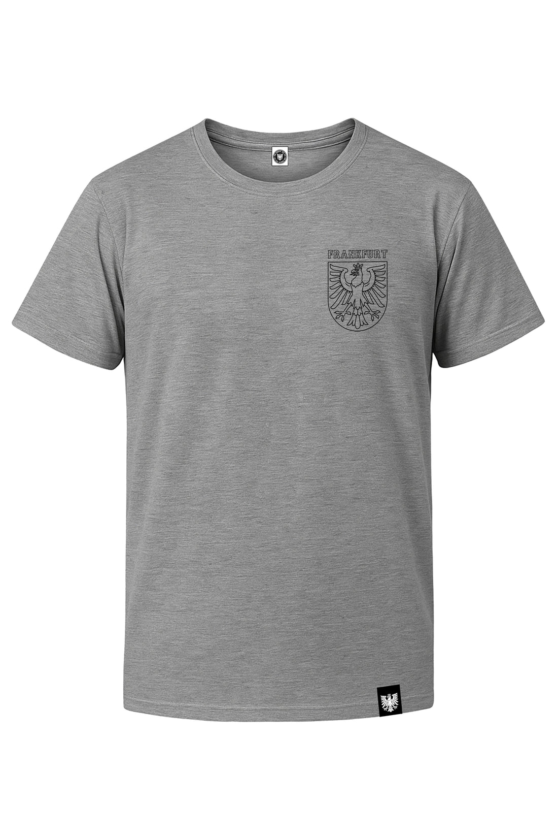 Frankfurt-Shirt grau-meliert - limitierte Kleinauflage