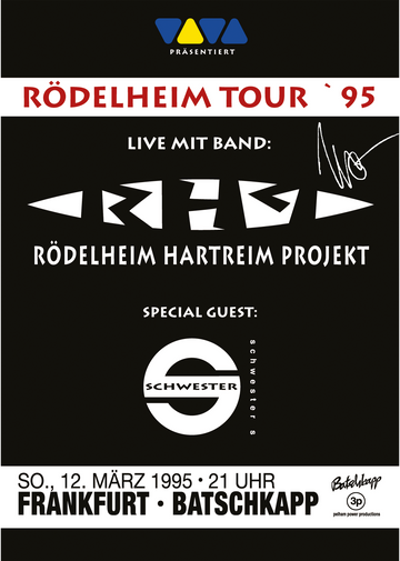 Retro-RHP-Roedelheim Tour `95-Poster