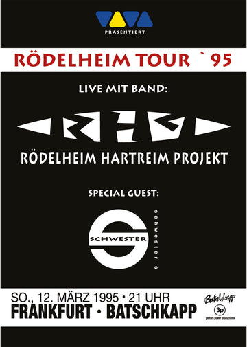 Retro-RHP-Roedelheim Tour `95-Poster