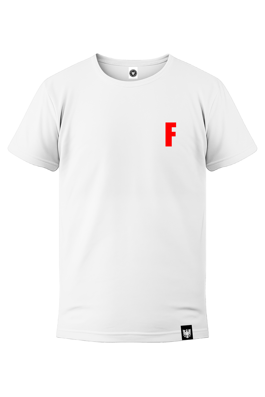 Rotes F-Shirt