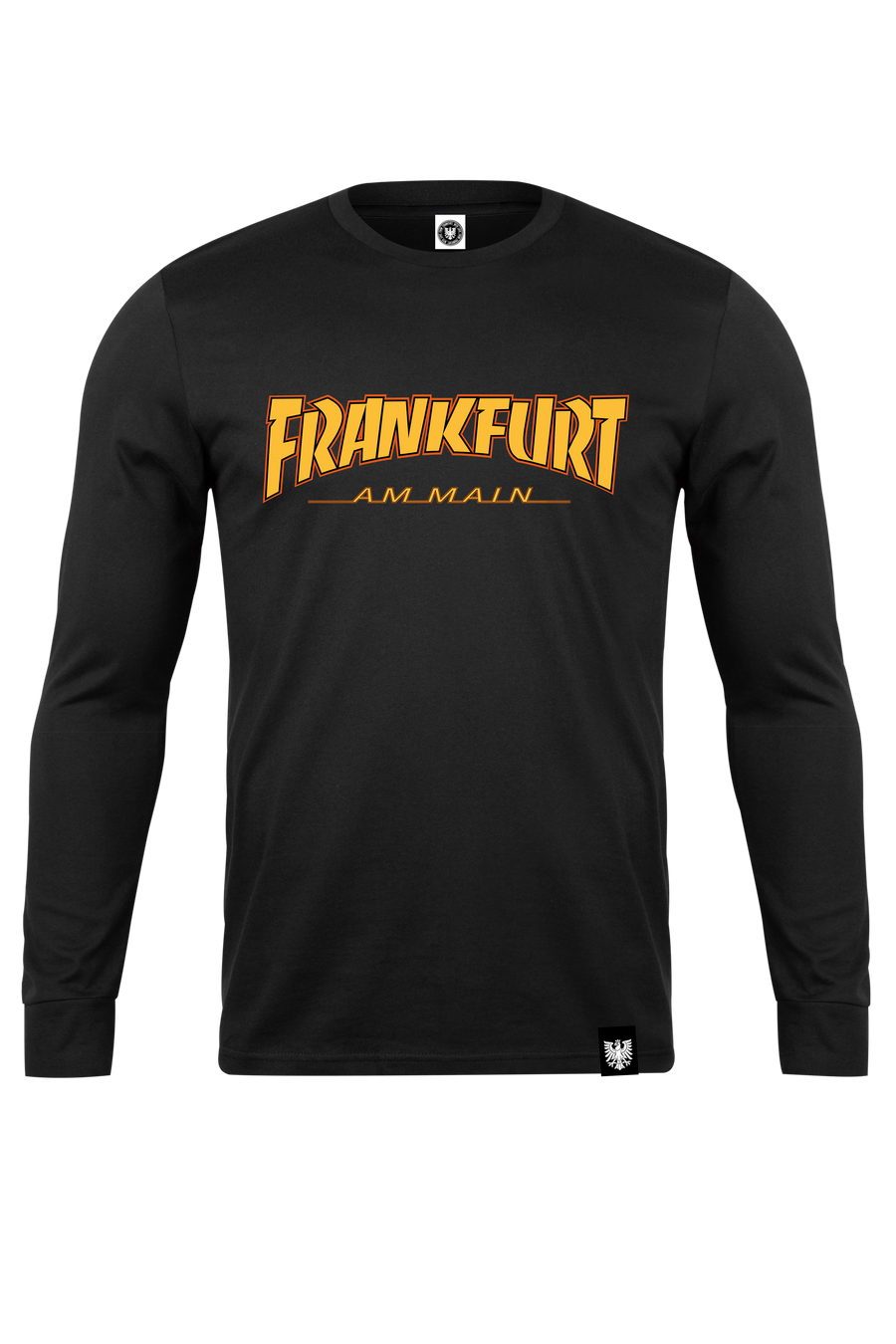 Frankfurt am Main-Skate-Longsleeve schwarz